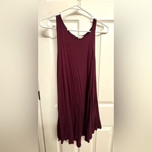 Forever 21 Burgundy Short Dress